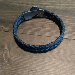 Fossil leather bracelet
